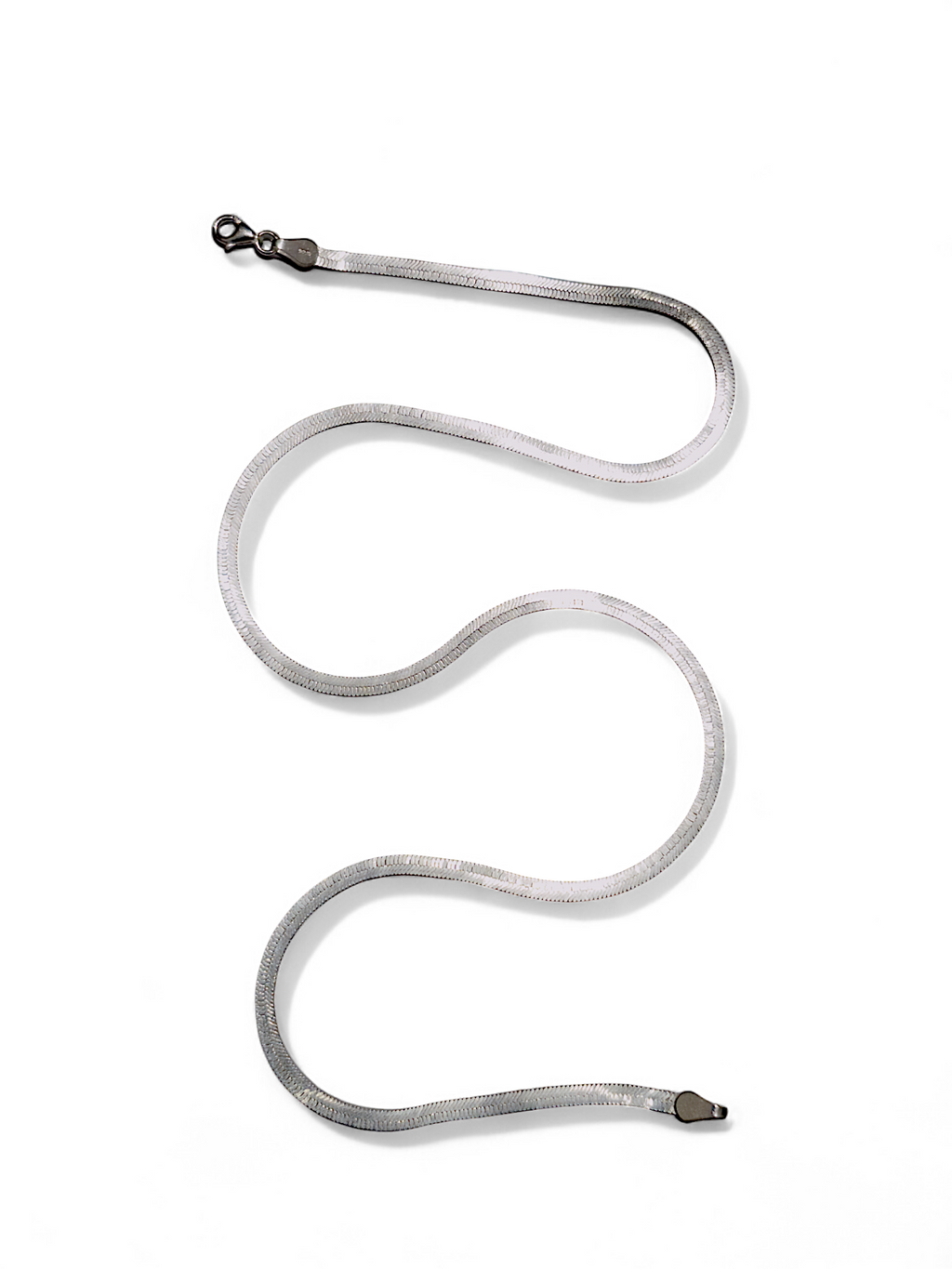 Flat snake chain