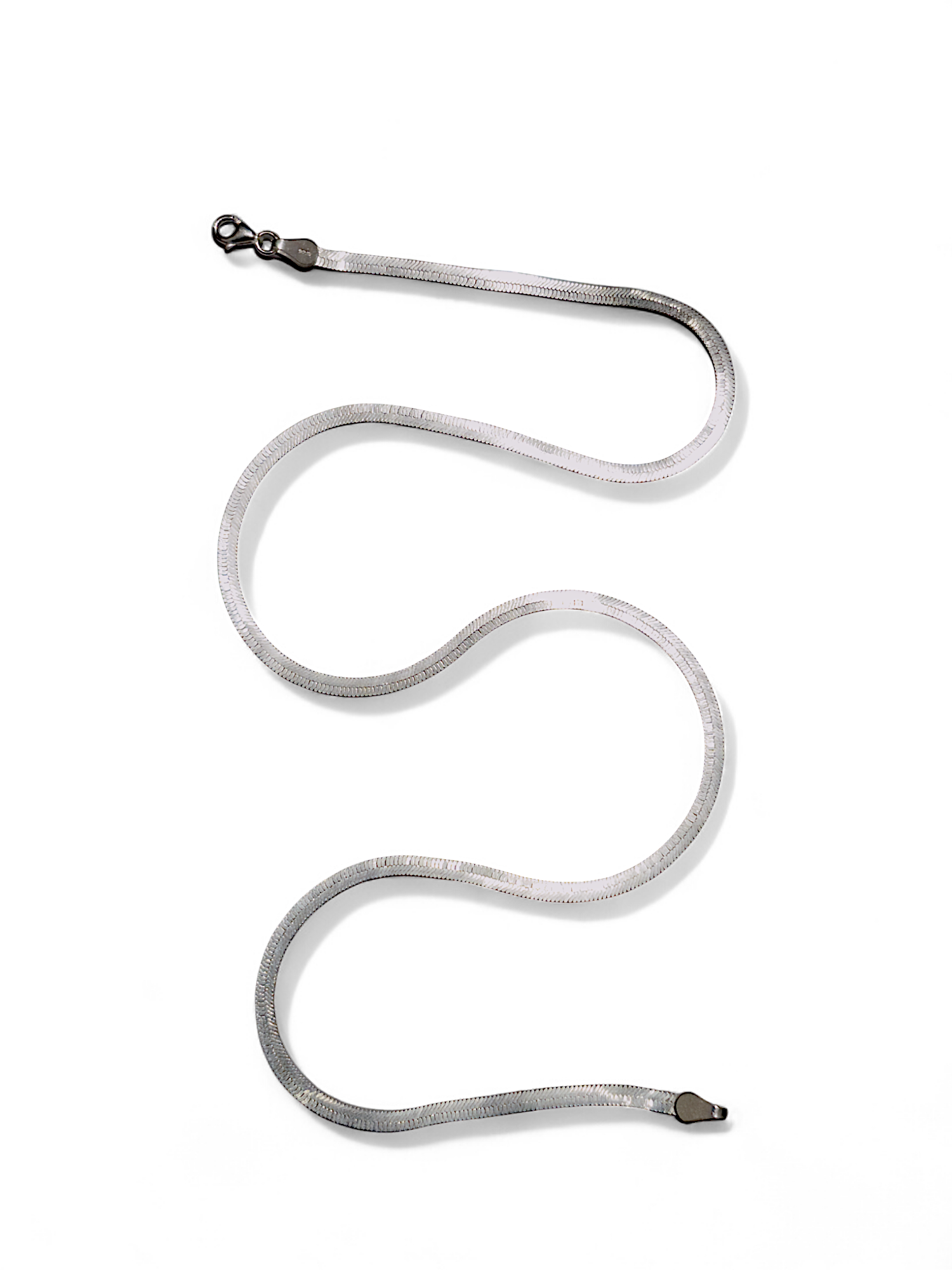 Flat snake chain