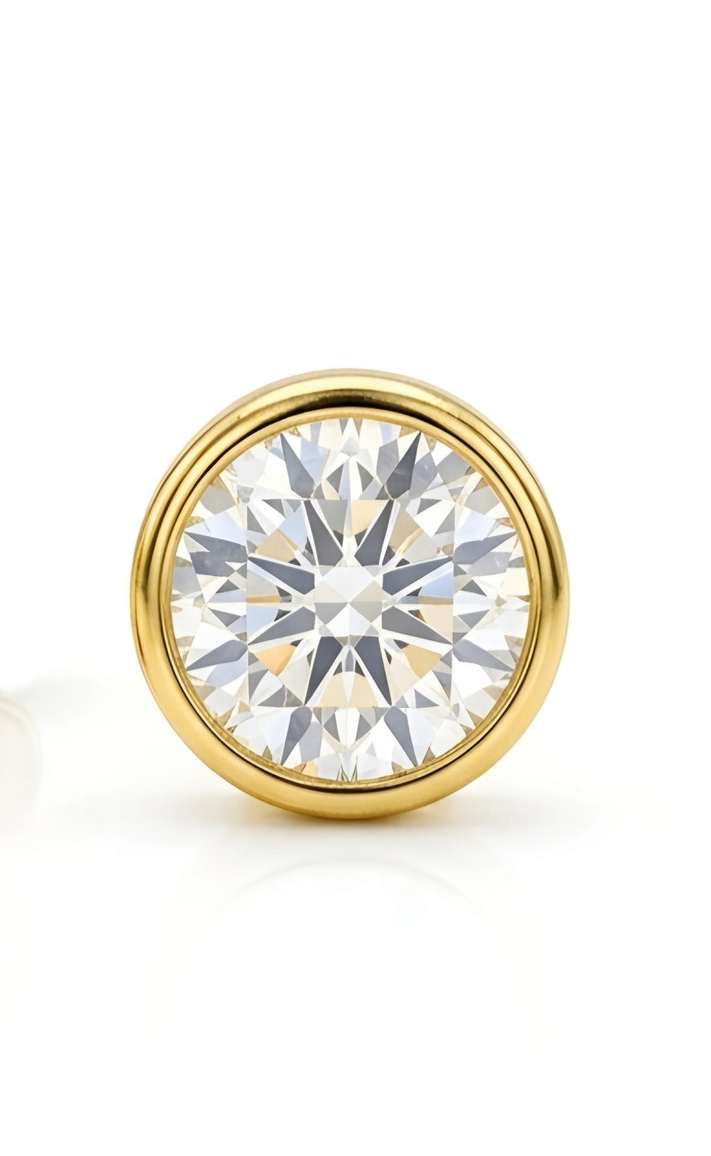 7mm Moissanite Stud Pair (With Certificate)