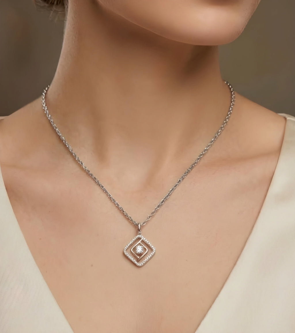 Cz Pendant Set
